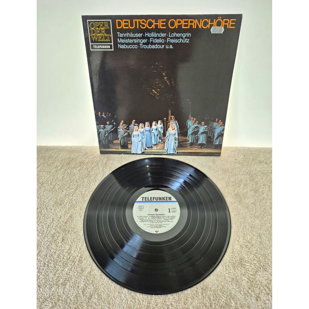 Telefunken Deutsche Opernchöre 12" Vinyl LP Stereo 33 RPM 6.41162